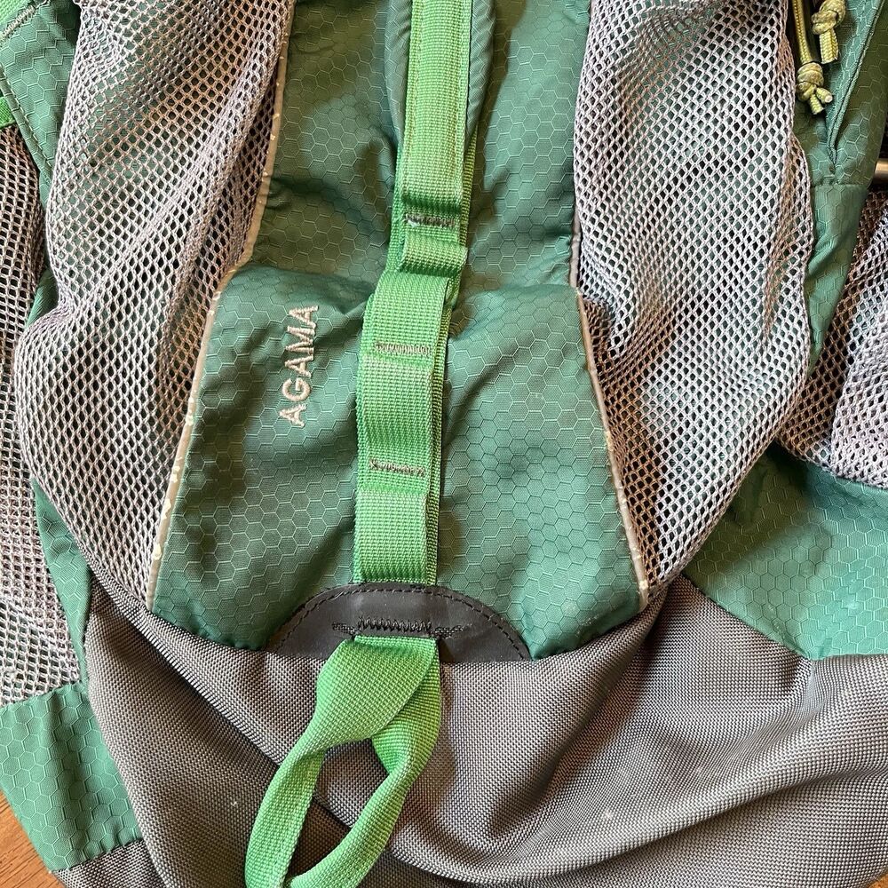 Mountain Hardwear Backpack Agama Green Outdoors Camping Hiking - Picture 4 of 16
